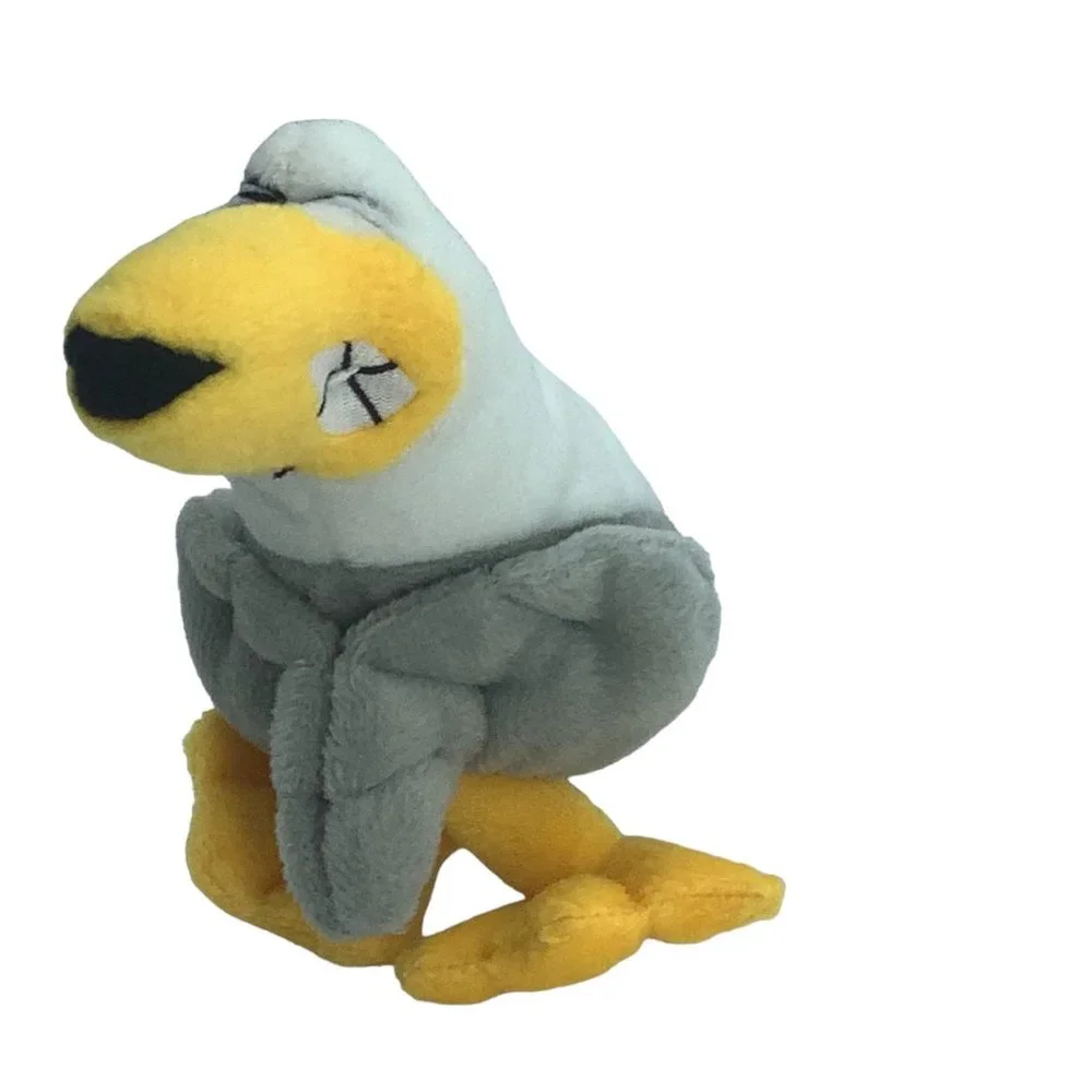Vtg Meanies Series 1 Peter Gotta Peagull the Seagull Who Needs to Pee Plush Bird